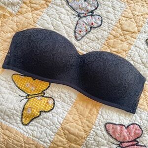 Victoria’s Secret Pink strapless bandeau bra top